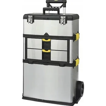 Montážní kufr TRIUMF s vozíkem, rozměry 350 x 570 x 855 mm - 024-20521