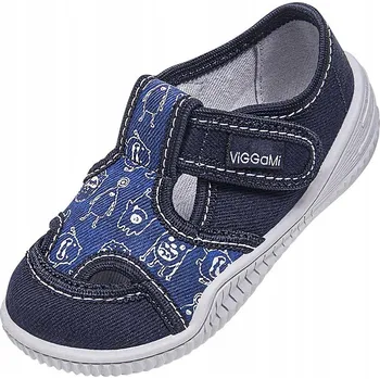 Chlapecké bačkory Chlapecké papuče Viggami, tmavě modré, velikost 25