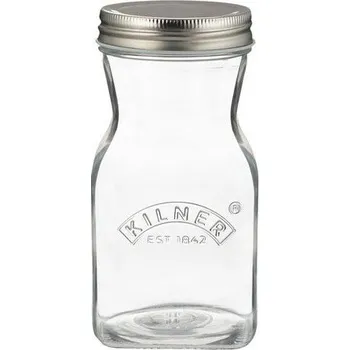 Láhev KILNER 0,5 l - skleněná láhev na mléko a džus s víčkem