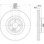 Brzdový kotouč, 8DD 355 122-731