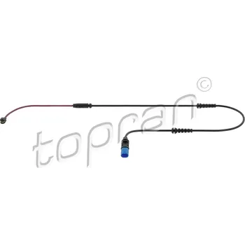 Brzdová destička Výstražný kontakt, opotřebení obložení TOPRAN 504 654