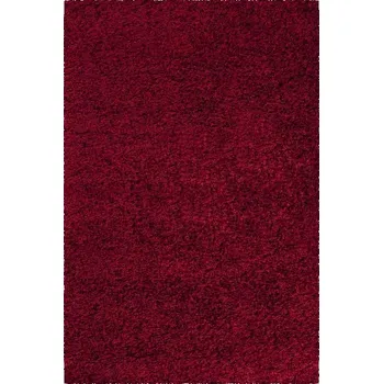 Koberec MODERNÍ KOBEREC DO OBÝVÁKU SHAGGY červený 230x320