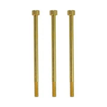 RC náhradní díl Dash 540 Motor Screw Allen Cilinder Head M2.5 X 45 Golden (7075) (3) - expresní doprava