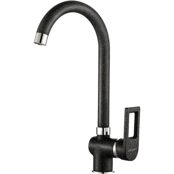 Vodovodní baterie Kuchinox Dřezová baterie Kasja s otočným raménkem - BKN_768D, černá granit