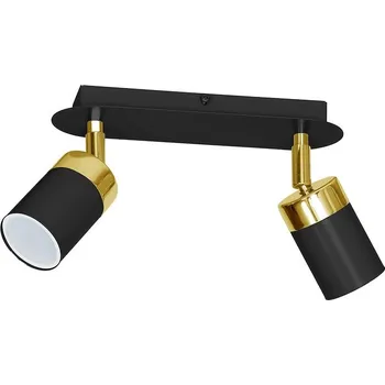 Bodové svítidlo Bodové svítidlo Joker, 2x zlaté/černé kovové stínítko, b