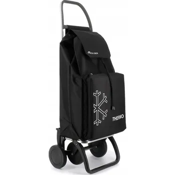 Nákupní košík Nákupní vozík Rolser černý polyester 43 l 4 kola termo taška