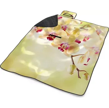 deka Sablio Plážová deka Orchidej 2: 200x140 cm