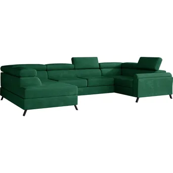 Sedací souprava Levostranná rohová sedačka Escada s rozkládací funkcí typu delfín a úložným prostorem - ELTAP kronos 19 330x69 cm