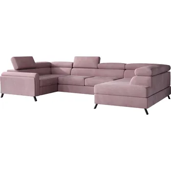 Sedací souprava Pravostranná rohová sedací souprava Escada s rozkládací funkcí typu delfín a úložným prostorem - ELTAP monolith 63 330x98 cm