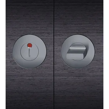 Dveřní kování Zapuštěná rozeta zámková FSB 17 1737 00154 Nerez kartáčovaná, WC uzamykání, čtyřhran 8 mm