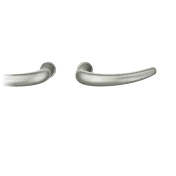 Dveřní kování FSB 15 1160 Plug-in Aluminium Pure, Bez rozety/otvoru pro klíč