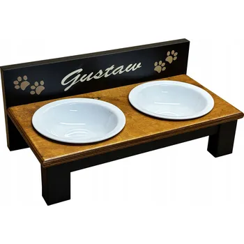 Miska pro psa Sada dvou misek na krmení Stylowe Graty, keramika, 340 ml