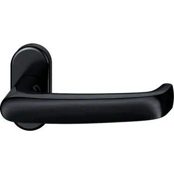 Dveřní kování FSB 09 1045, černá, klika na úzké rozetě