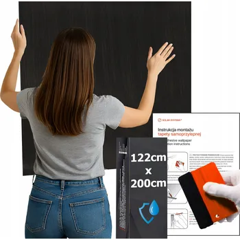 Fototapeta Tapeta Samolepicí Vodotěsná do kuchyně na zeď Nábytek Tmavé dřevo