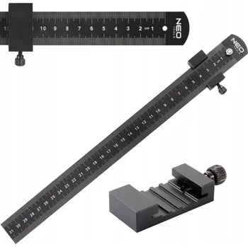pravítka Rýsovací pravítko s dorazem 30 cm NEO