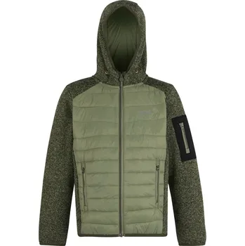 Chlapecká bunda Dětská bunda Regatta Junior Newhill Hybrid Dětská velikost: 153-158 / Barva: zelená