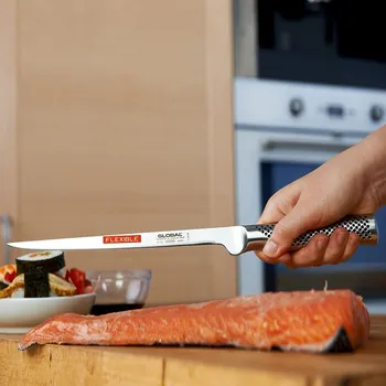 Filetovací nůž z nerezové oceli GLOBAL SÉRIE G FLEXIBILNÍ 21 cm