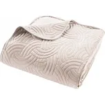 Přehoz na postel Douceur d'intérieur polyester 240 cm x 220 cm béžový