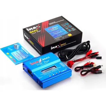 Nabíječka IMAX B6AC 80W s napájecím zdrojem pro LIPO NIMH LIHV s balancerem DUAL POWER