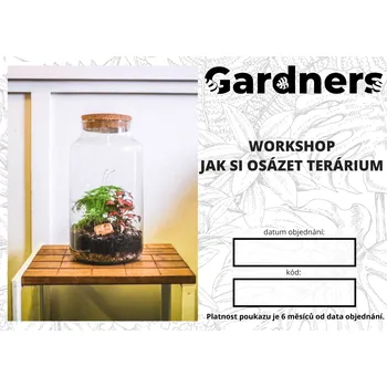 Gardners Workshop – Jak si osázet terárium