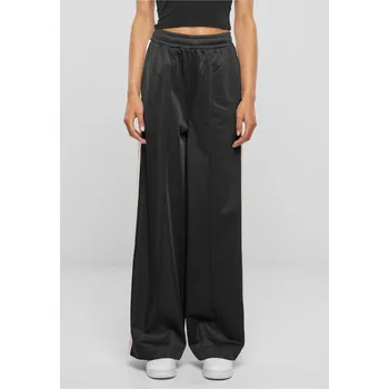 Ladies Pin Tuck Track Pants - black S