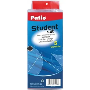 Vrták Geometrická sada 5 dílů Patio