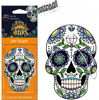 Vůně do auta Vůně do auta Aroma Car Dia de los Muertos Gold Tatoo