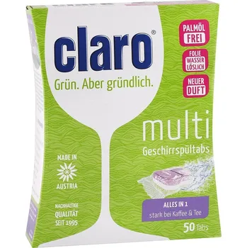 Tableta do myčky Claro Multi All in 1 Tablety do myčky nádobí 50 ks