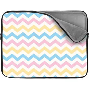 pouzdro na notebook Sablio Obal na notebook Tříbarevné klikyháky - 13"