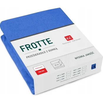 Prostěradlo Froté prostěradlo s Gumou 120x200 SILNÉ PRÉMIOVÉ modré (chabrový)