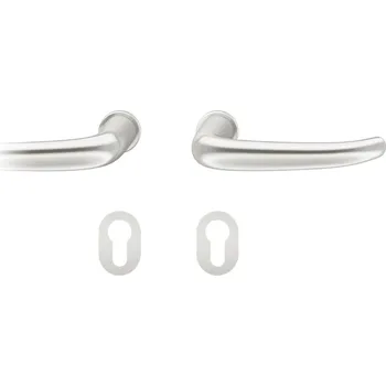 Dveřní kování FSB 15 1023 Plug-in Eloxovaný hliník, Cylindrická vložka