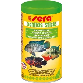 Akvaristika SERA Sera základní krmivo pro středně velké a velké cichlidy Cichlids Stick 1000ml