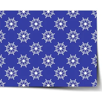 Plakát Sablio Plakát Bílá kormidla - 60x40 cm