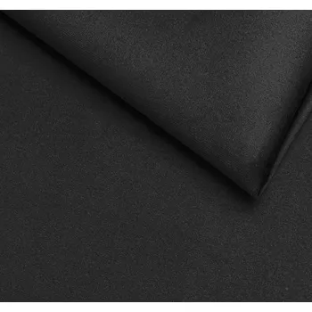 černá sametová potahová látka Petronila