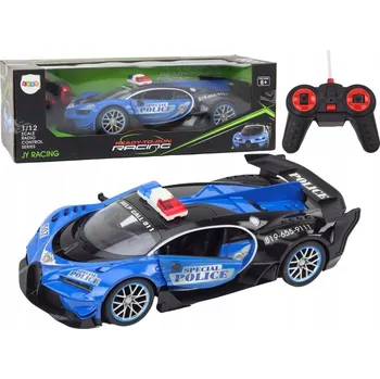 RC model auta Auto Na Dálkové Ovládání RC Policejní, Měřítko 1:12, Modré