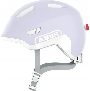 Cyklistická přilba Dětská helma ABUS Smiley 3.0 Led Levandulová M 50-55 cm