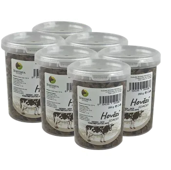 Krmivo pro psa Bohemia Pet Food BOHEMIA 6x Hovězí odměny 250g