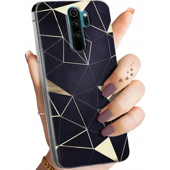 Pouzdro na mobilní telefon Zadní Kryt Hello Case pro Xiaomi Redmi Note 8 Pro zlatý