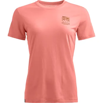 Pánské tričko Dámské Tričko Ortovox 150 Cool Mtn Mission T-shirt Women's Barva: Blossom, Velikost: XL