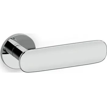 Dveřní kování OLIVARI Conca L Chrom leštěný, Bez rozety/otvoru pro klíč