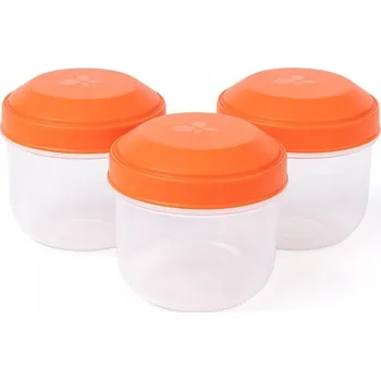 Svačinový box Sada dóz na svačinu Poppy - 3 kusy / Amuse