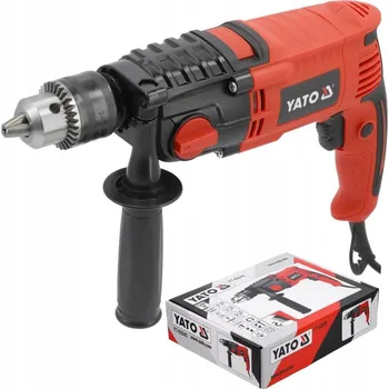 Vrtačka Příklepová vrtačka 1200W 2 rychlosti síťová 230V YATO s upínáním 16mm YT-82045
