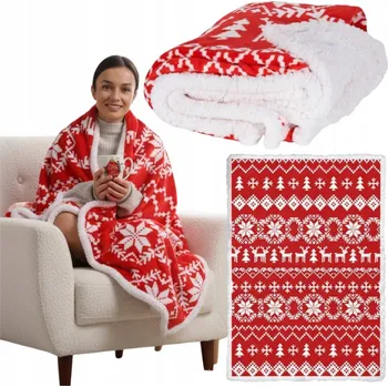 deka Deka Wobell polyester 130 cm x 170 cm červená