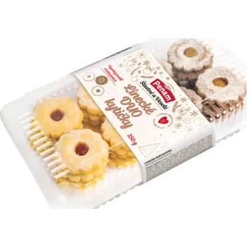 Pečivo Penam Linecké DUO kytičky 250g