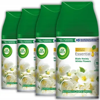 Osvěžovač vzduchu Air Wick Sada Náhrad do Osvěžovače Vzduchu Vůně Bílé Květy 250mlx4