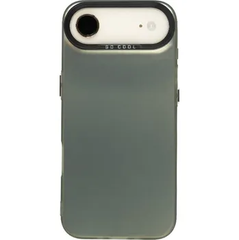 Pouzdro na mobilní telefon Tvrzený So Cool tmavě šedý kryt pro iPhone 17 Air