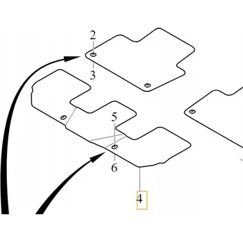 autokoberec Velurové koberce Volvo bez zápachu (originální OE)