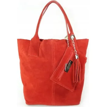 Vera Pelle shopper kabelka z pravé kůže, vícebarevná