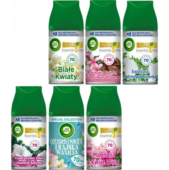 Osvěžovač vzduchu Air Wick Freshmatic Náplň do Osvěžovače Vzduchu 6 x 250ml Mix