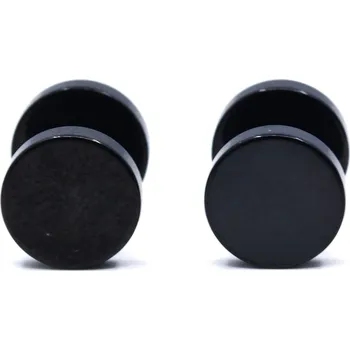 Náušnice Ocelové náušnice různé barvy Didy - Černá